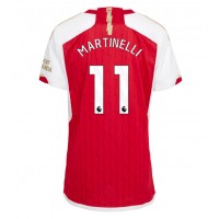 Arsenal Gabriel Martinelli #11 Domáci Ženy futbalový dres 2023-24 Krátky Rukáv